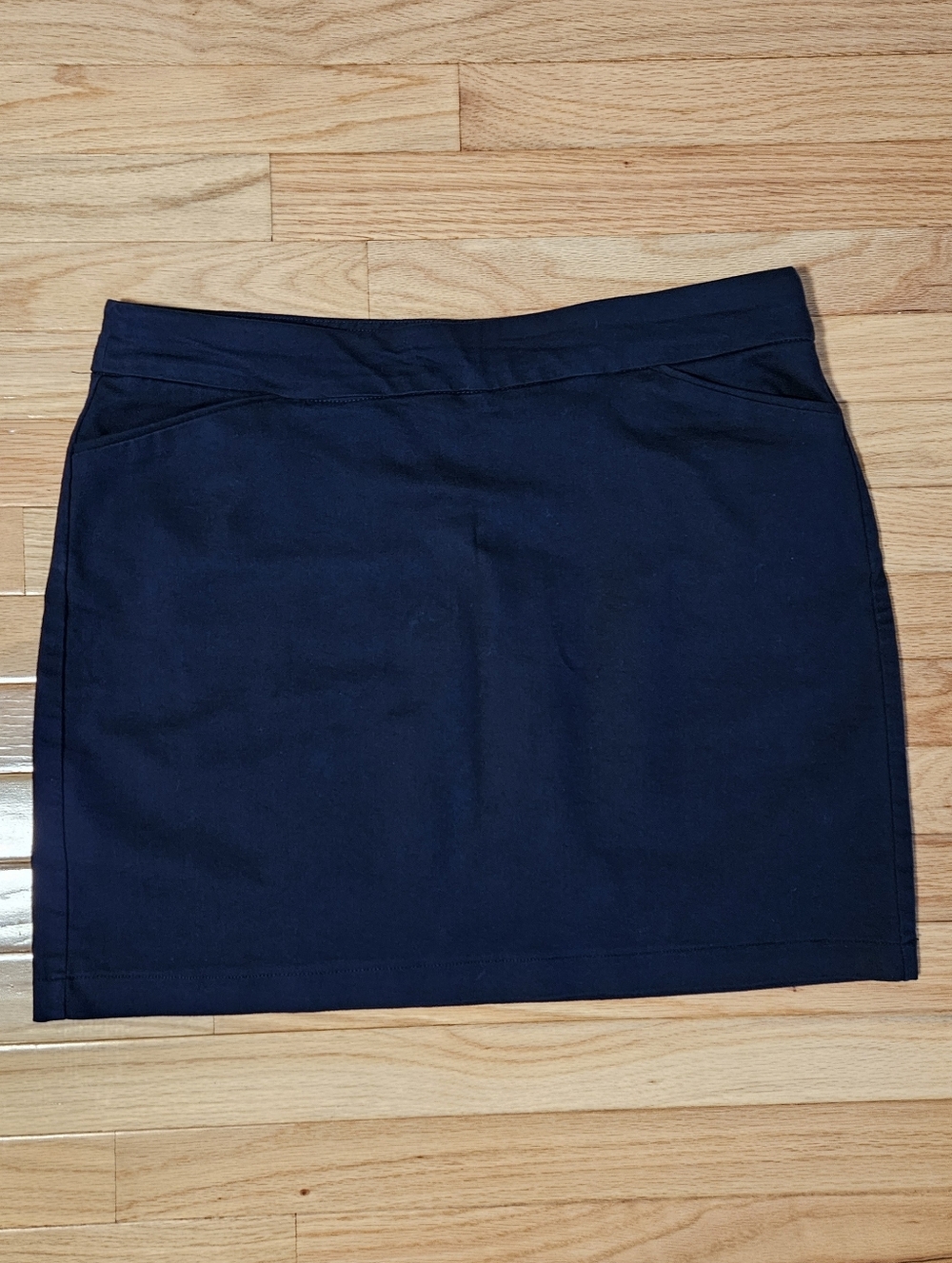 Croft & Barrow Women's Casual Navy Skort Size 16